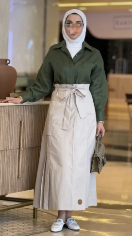 تنورة لف الرايه