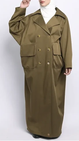 ترنش كوت اكسترا ماكسي